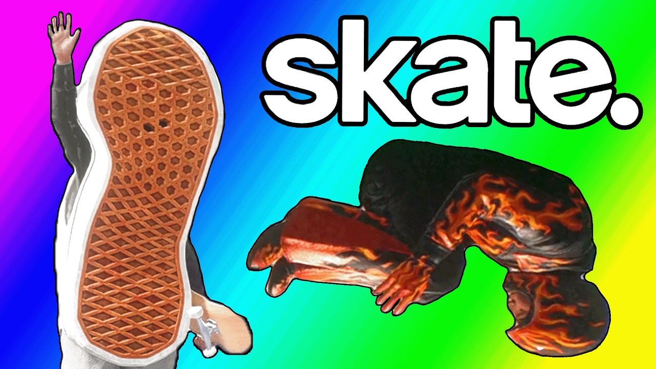 Skate. Funny Moments – The Most Cursed Trick Battles!