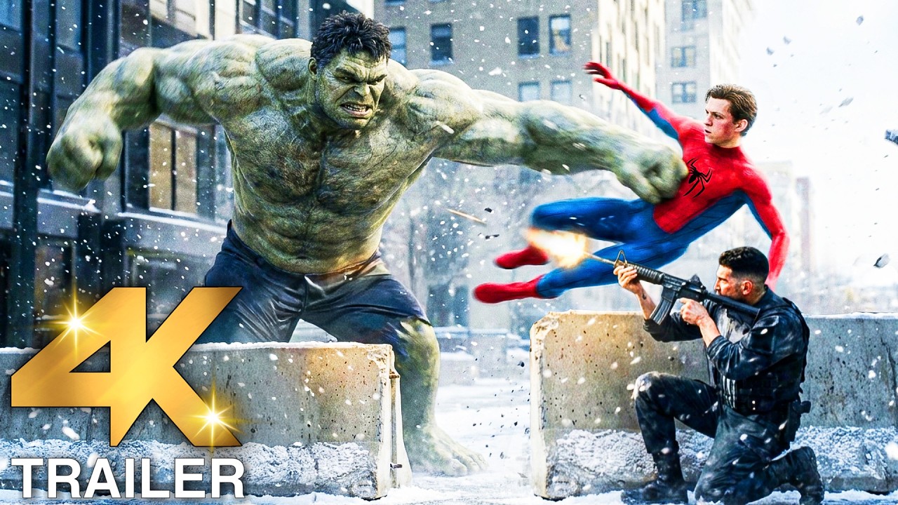 SPIDER MAN BRAND NEW DAY “Spider Man & Punisher Vs Hulk” Trailer TV Spot 14 (4K ULTRA HD) 2026