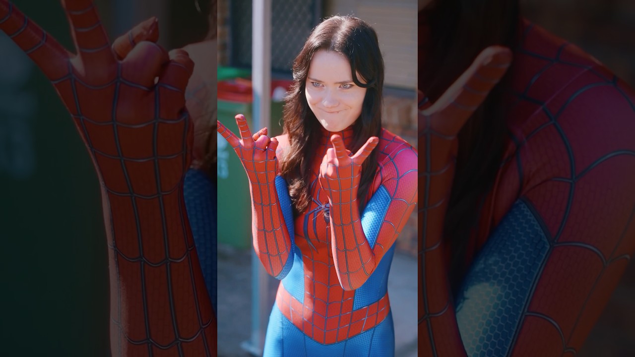 Spider-Man forgets how to shoot web 🕸️🕷️