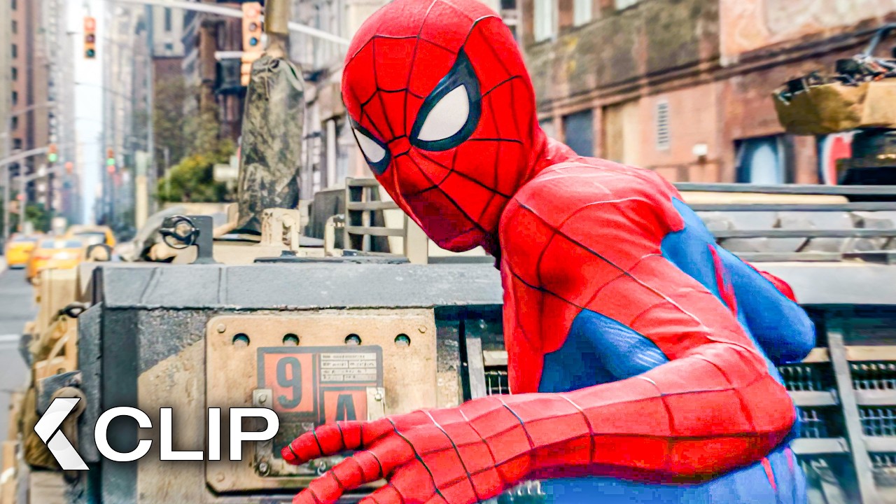 Spider-Man vs. Punisher – Tank Chase Scene – SPIDER-MAN 4: BRAND NEW DAY (2026)