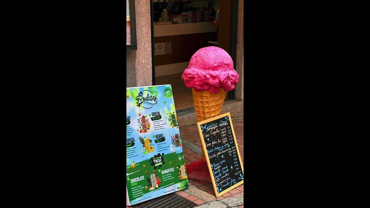 Sunny Day in Lugano, Switzerland 🍦