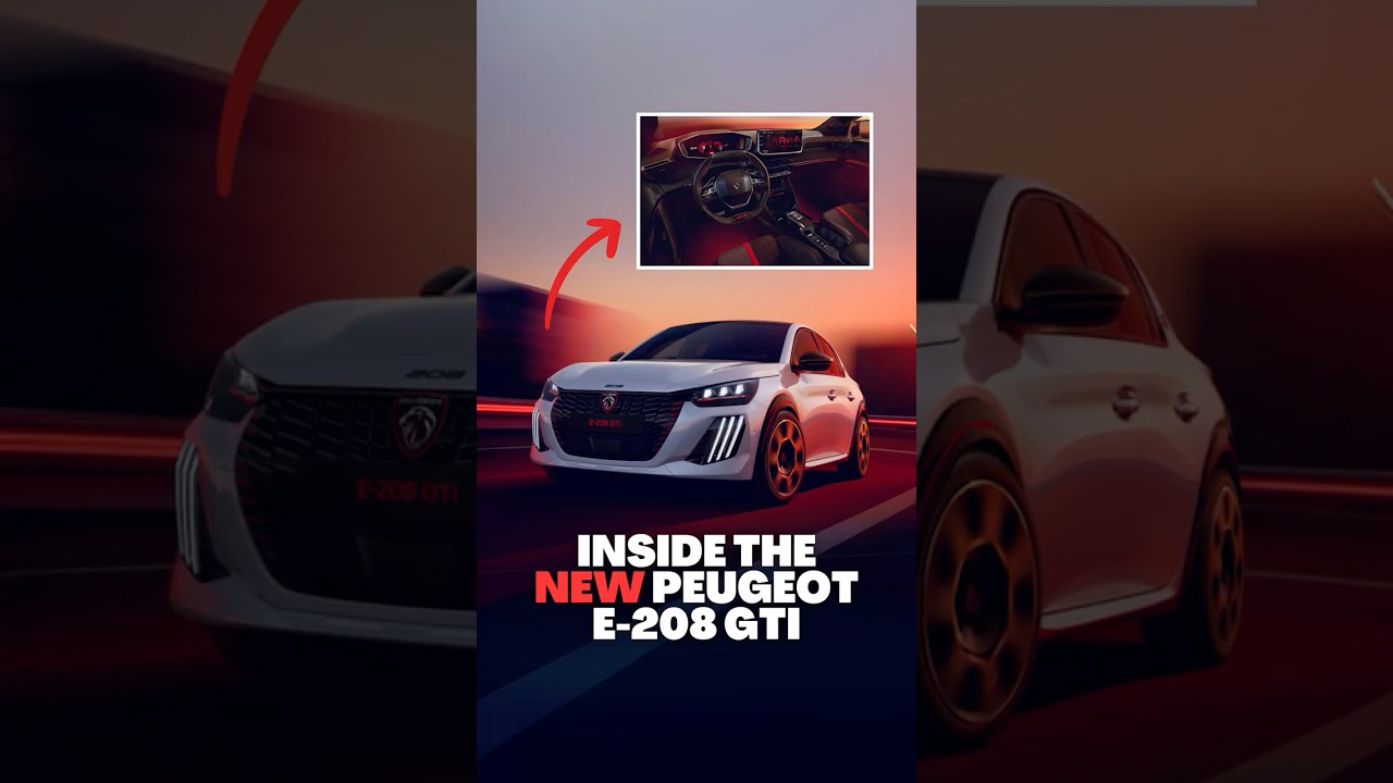 The 205 GTI Reborn? 🔴 #automobile #electricvehicle #ytshorts