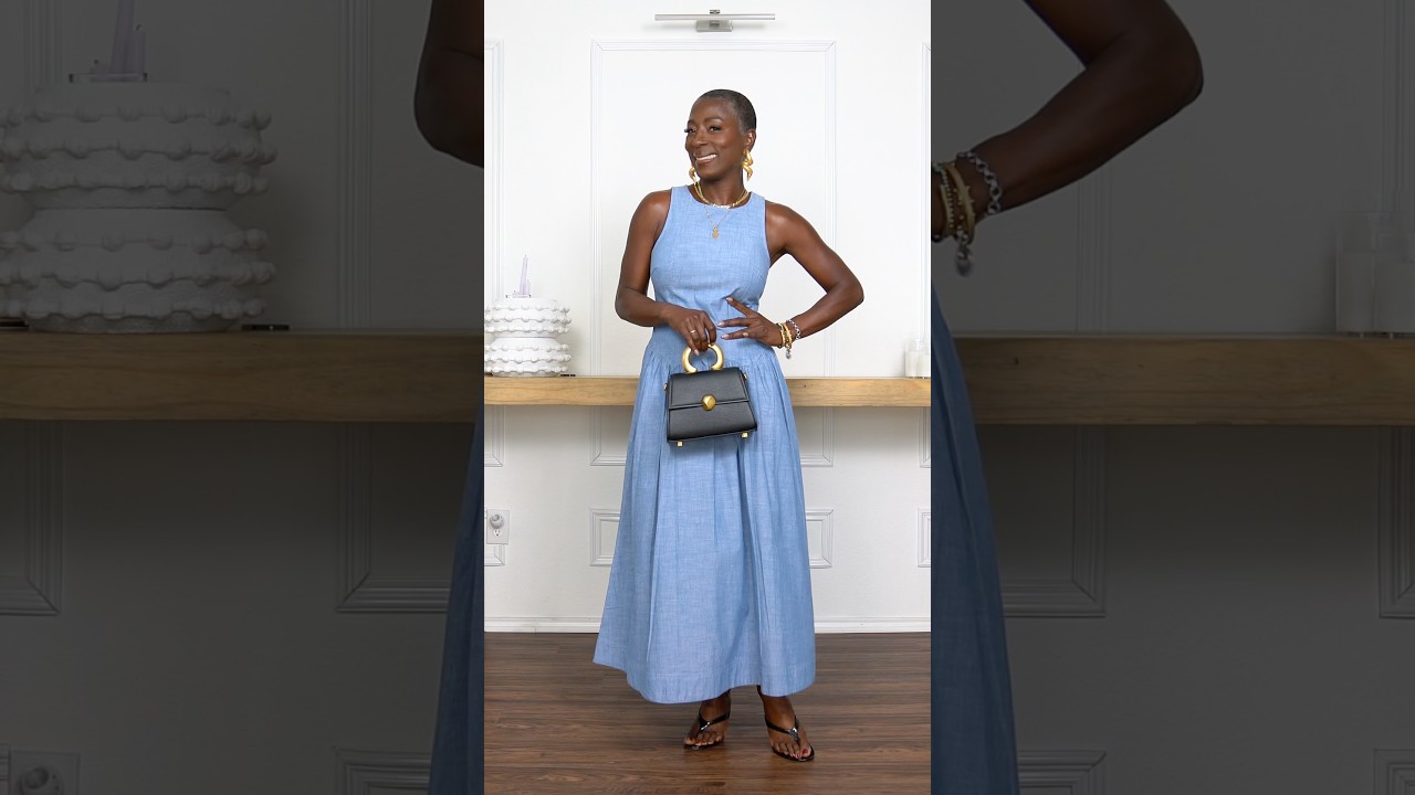 The BEST BUDGET FRIENDLY dress this year!!! #womenover50 #styleafter50 #walmartfinds