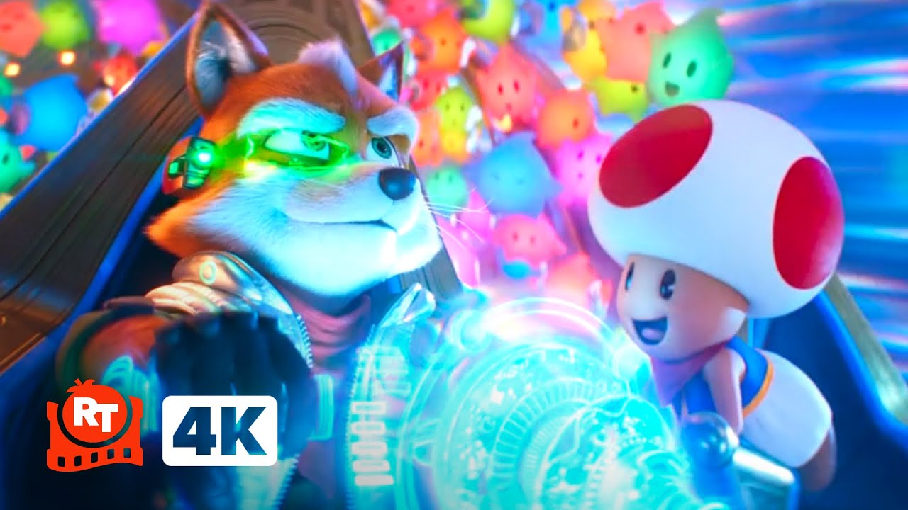 The Super Mario Galaxy Movie (2026) 4K – Do a Barrel Roll! (9/11) | Movieclips