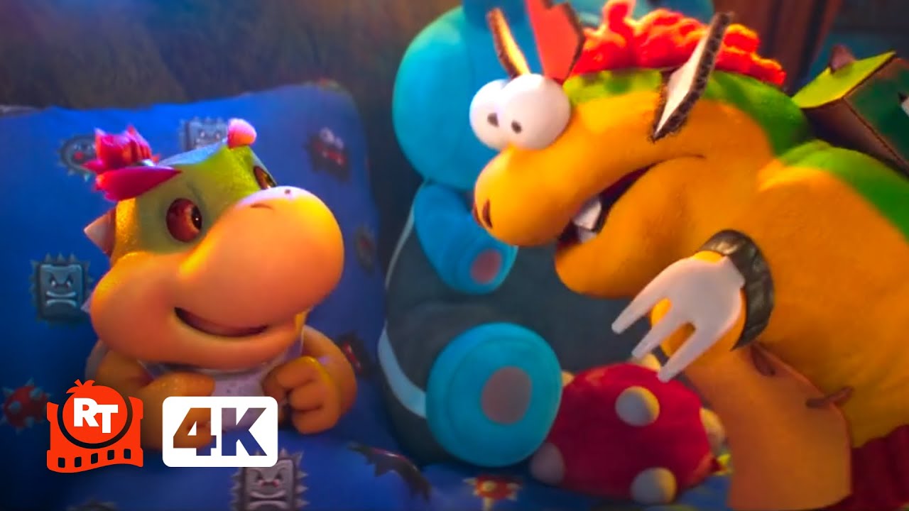 The Super Mario Galaxy Movie (2026) 4K – So Cute! Bowser’s Bedtime Story (5/11) | Movieclips