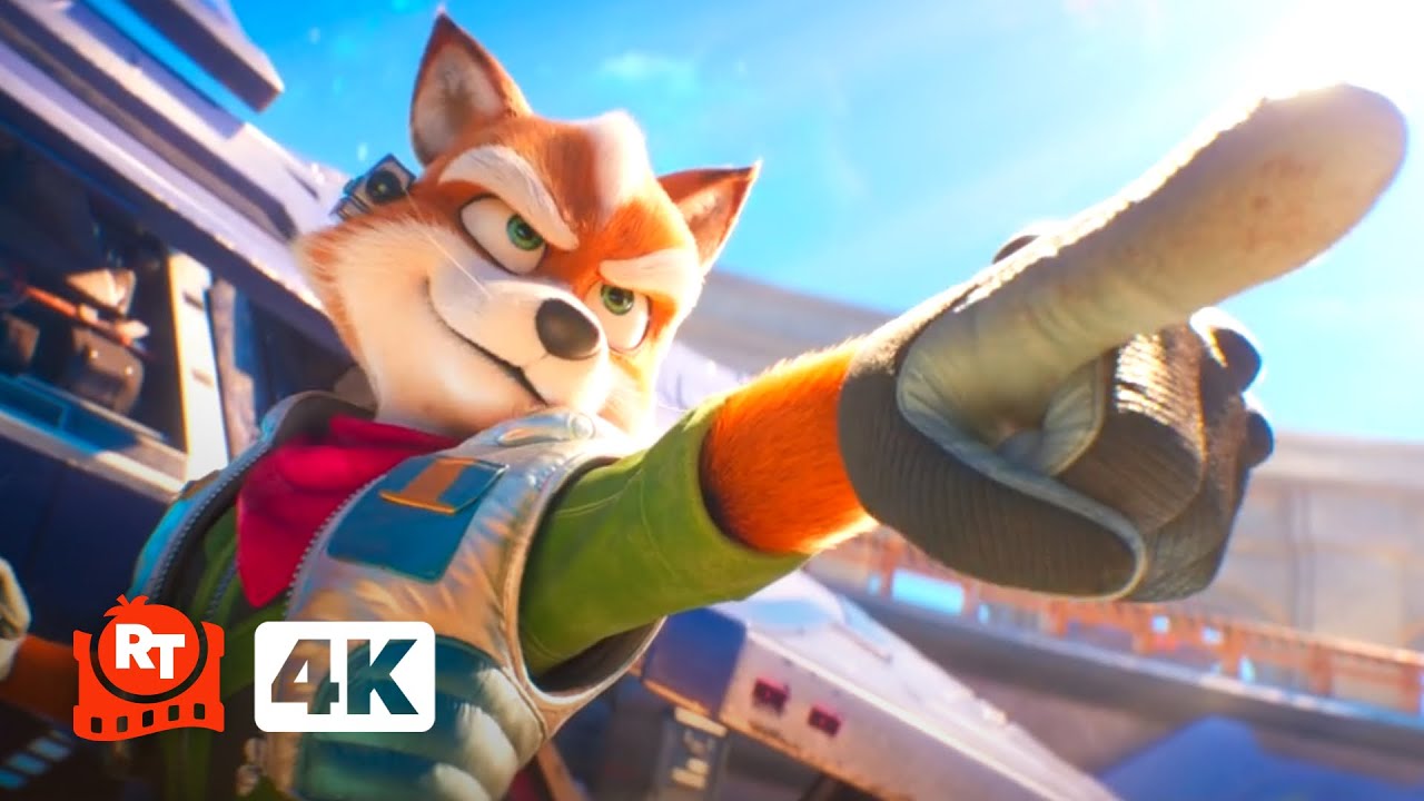 The Super Mario Galaxy Movie (2026) 4K – Star Fox, R.O.B., and Pikmin (6/11) | Movieclips
