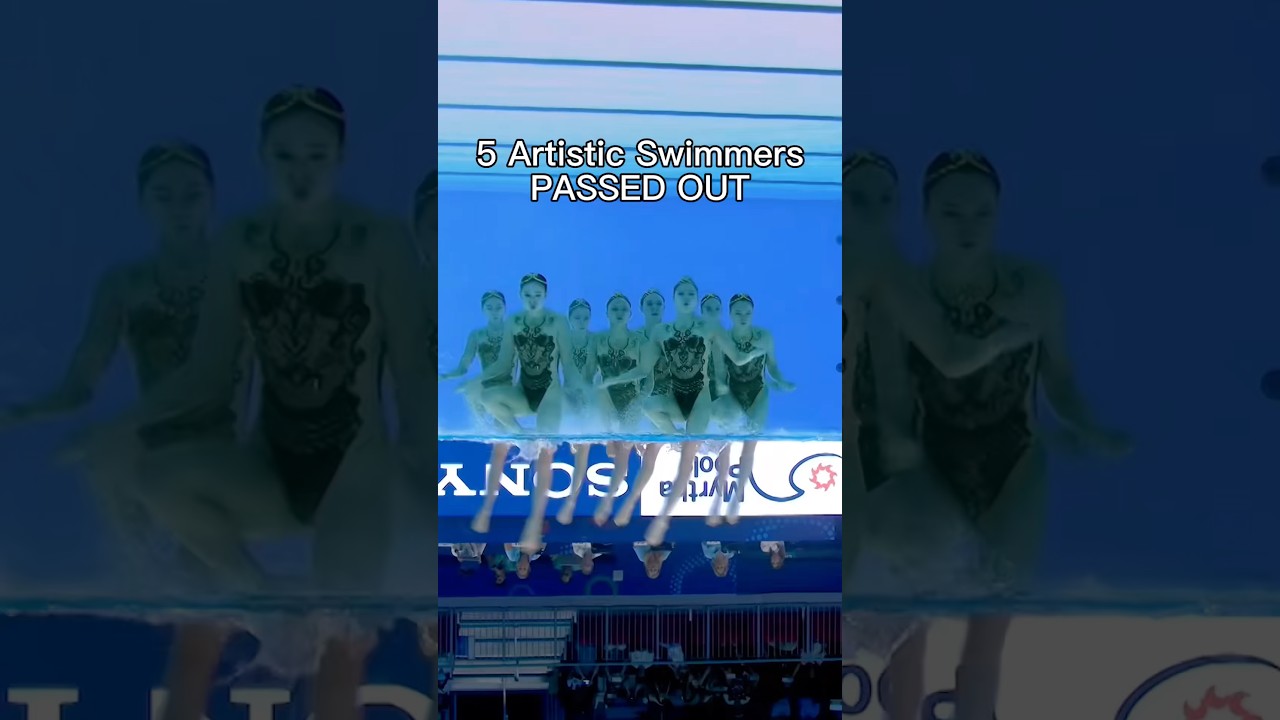 This needs to be talked about. #artisticswimming #olympics #synchro #gymnast #olympic