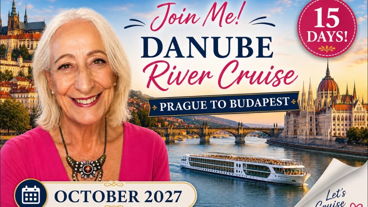 Travel with Margaret on a Blue Danube River Cruise – October 2027 🌺