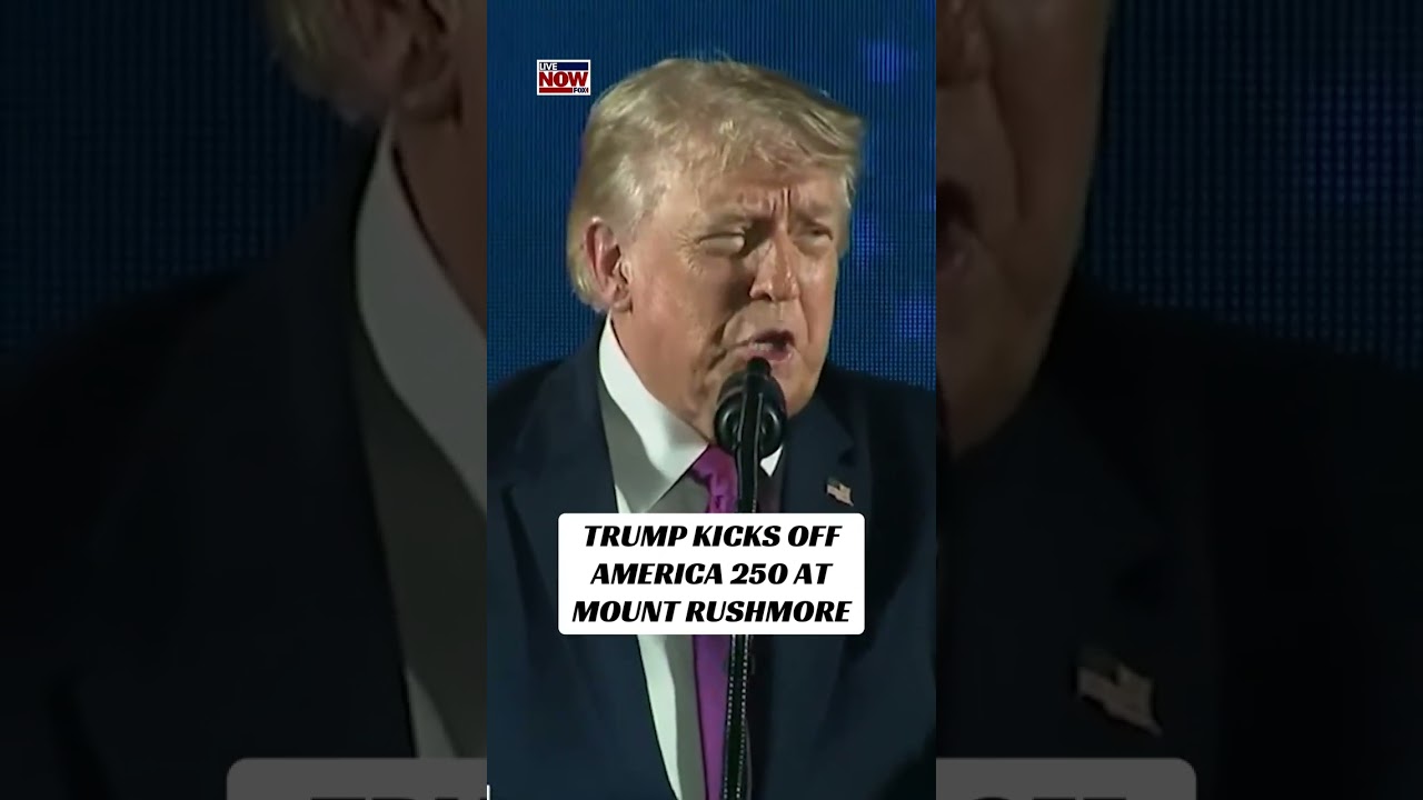 Trump at Mount Rushmore