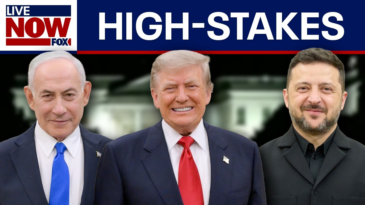 Trump hosts Netanyahu & Zelenskyy at White House: “Positive & productive”