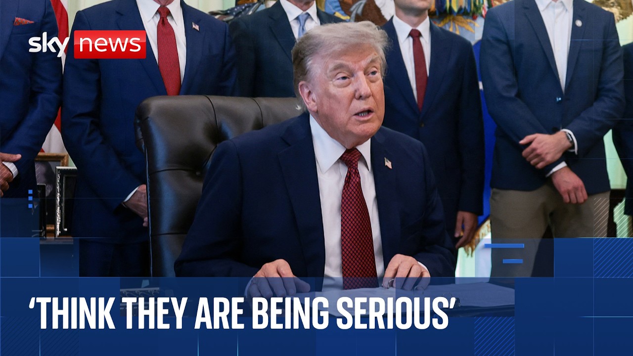 Trump says US negotiating with Iran after threatening ‘massive attack’