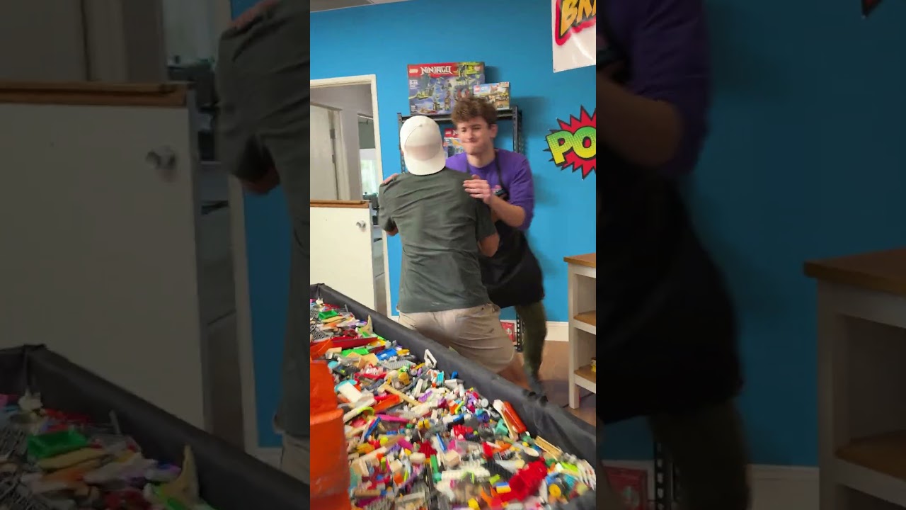 trying to find the stolen Legos #bricksandminifigs #recklessben