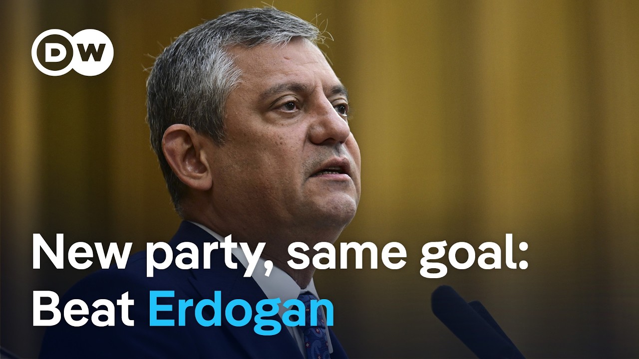 Turkish opposition leader Özel to form new party to challenge Erdogan | DW News