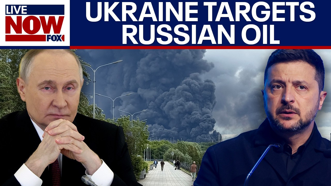 Ukrainian ​drones target Russian oil refineries, tankers on the Sea of Azov