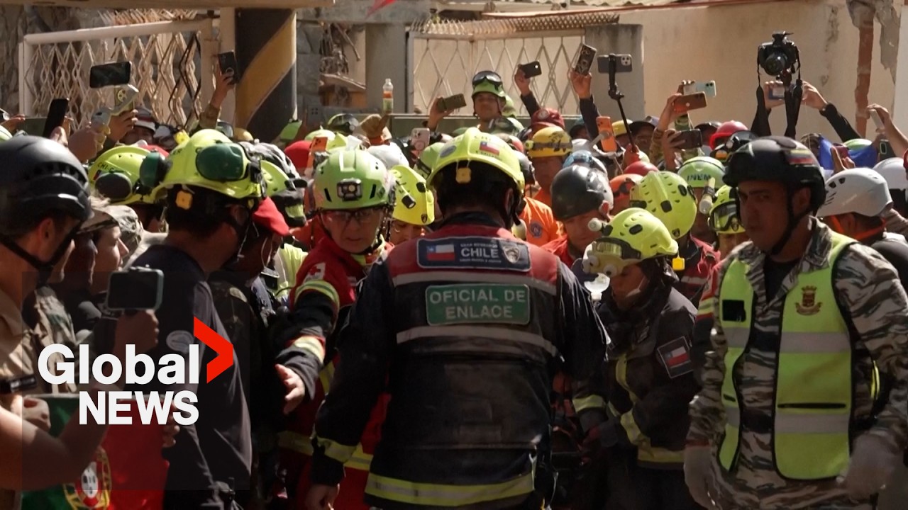 Venezuela earthquake: Security guard rescued after over a week trapped beneath rubble