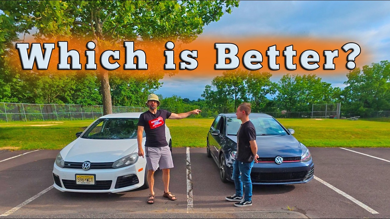 Volkswagen Golf Mk6 vs Mk7. Which is better? #vwgolf #cars #carreview