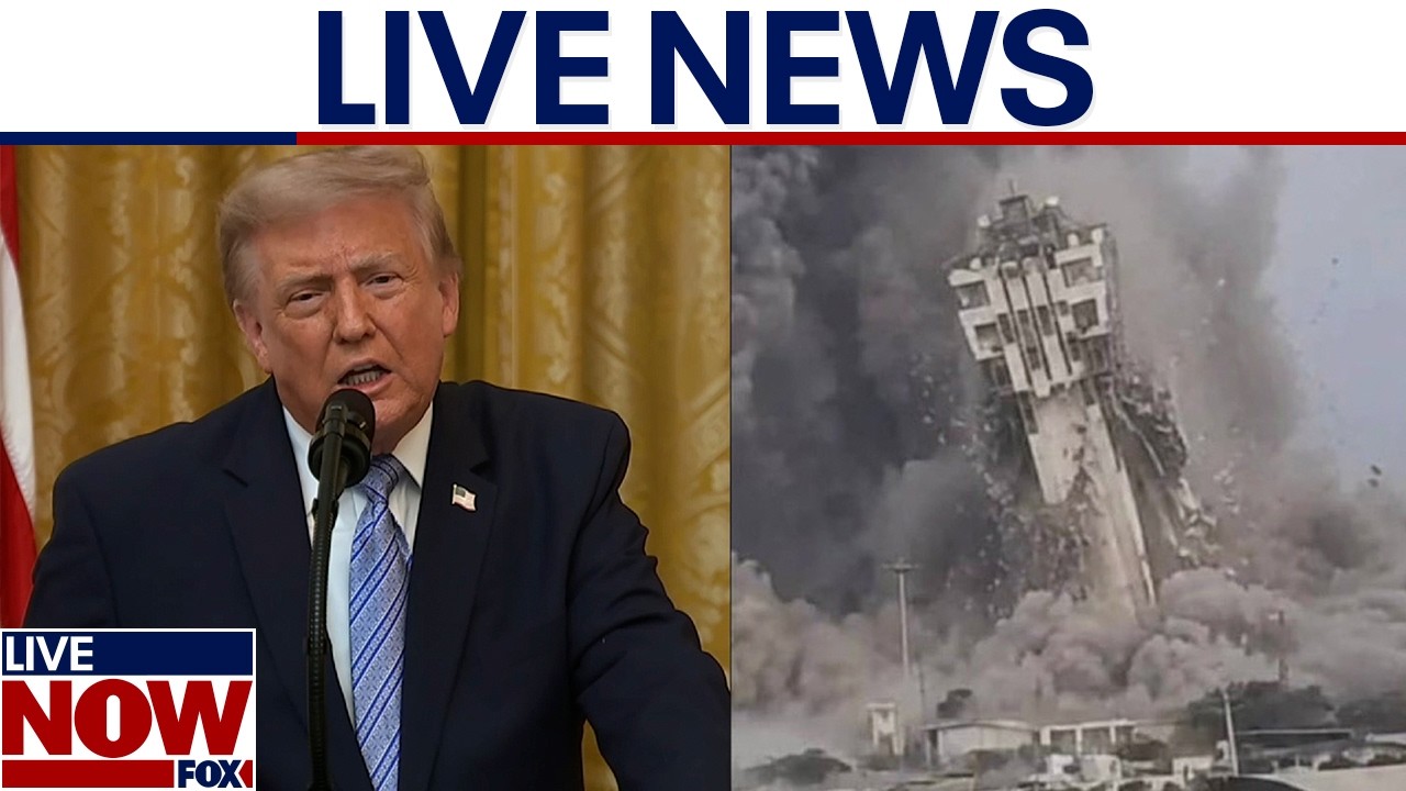 WATCH LIVE: US strikes Iran bridges, IRGC claims US base attack, Trump alleges interference & more