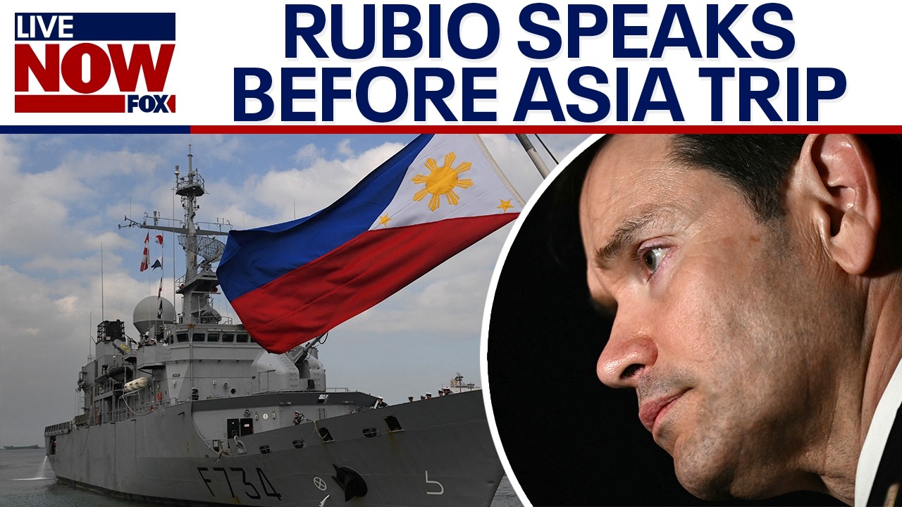 WATCH: Rubio talks Iran ahead of trip to Manila for ASEAN summit