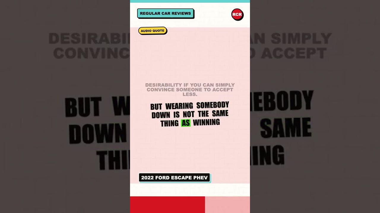 Wearing somebody down is not the same thing as winning them over.