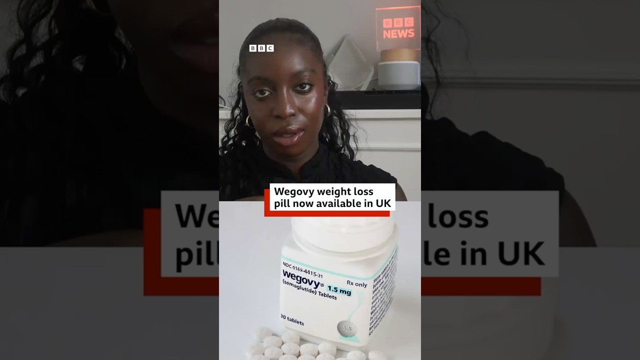 Wegovy weight loss pill now available privately in UK. #BBCNews