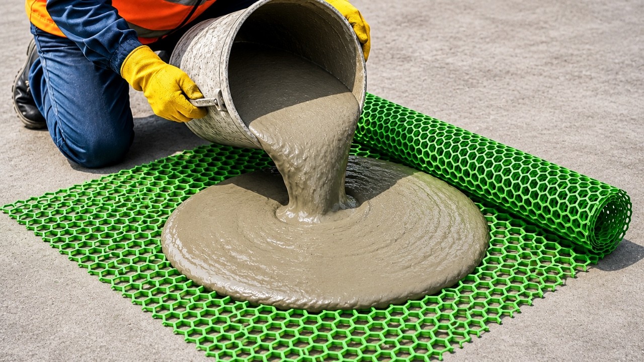 WHAT HAPPENS IF YOU POUR CEMENT ON PLASTIC MESH? DIY Garden Decorations