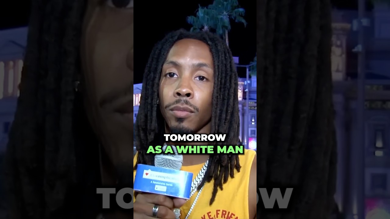 What if you woke up tomorrow as a WHITE MAN?