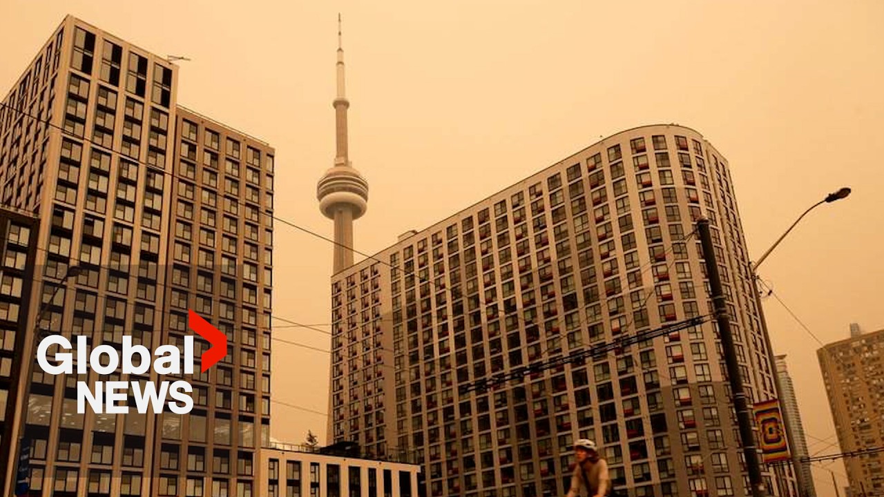 Wildfire smoke set to return to Toronto as Environment Canada issues warning