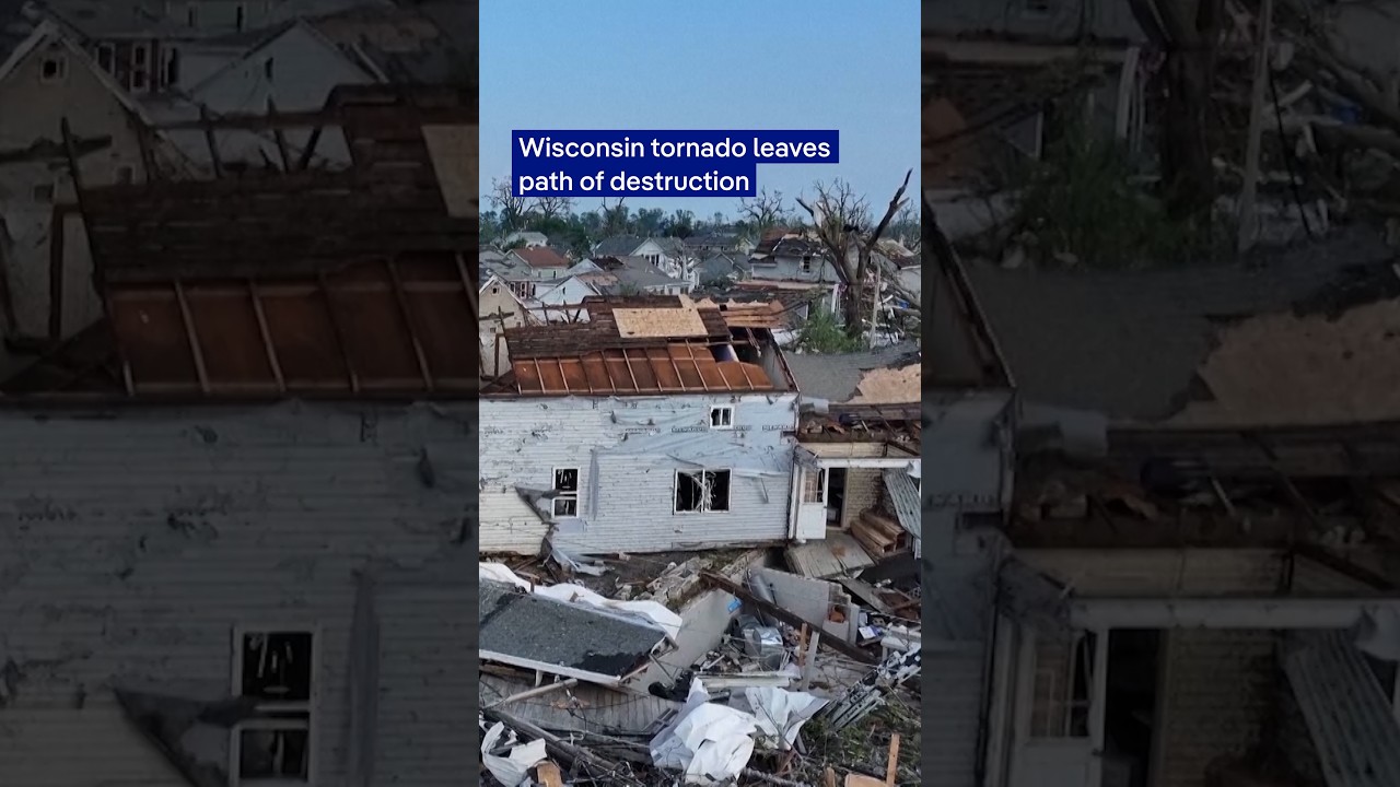 Wisconsin tornado leaves path of destruction | DW News