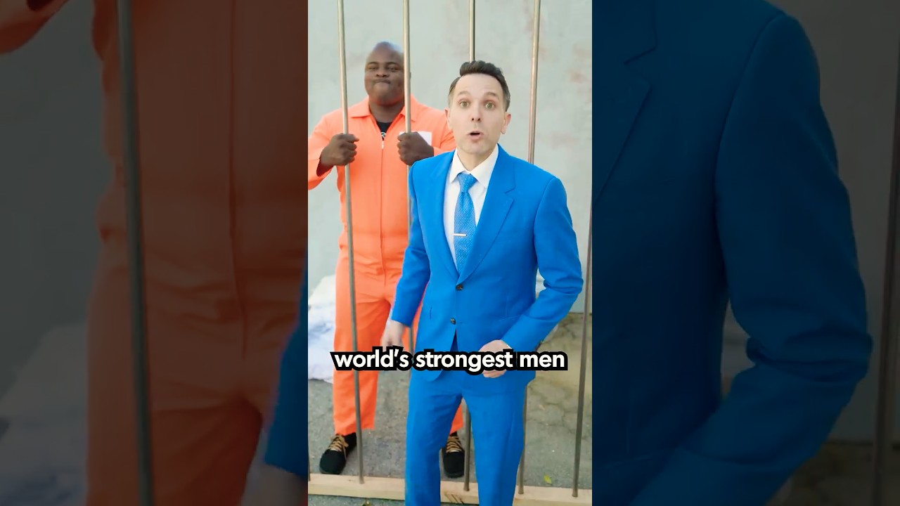 World’s Strongest Man Vs Prison Bars