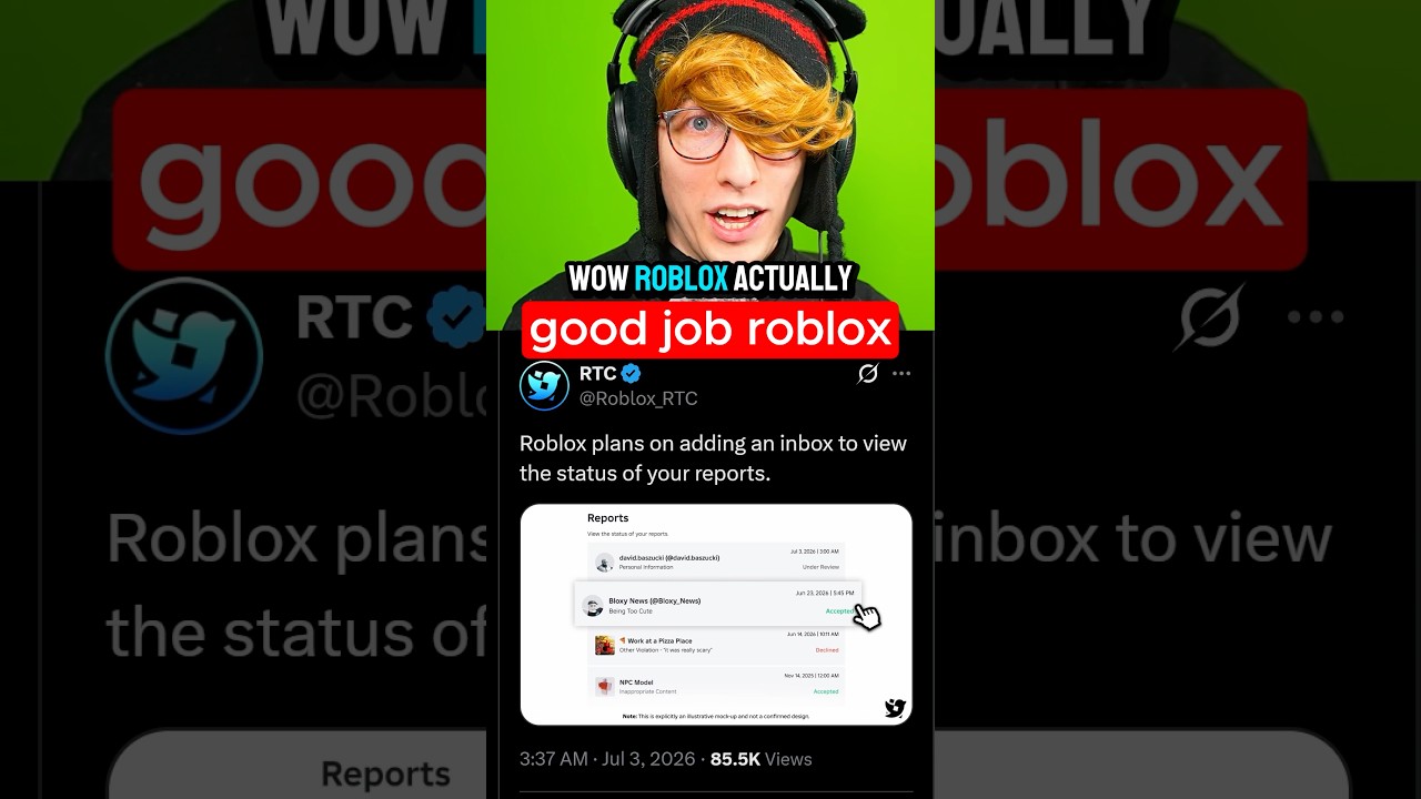 wow.. a good roblox update