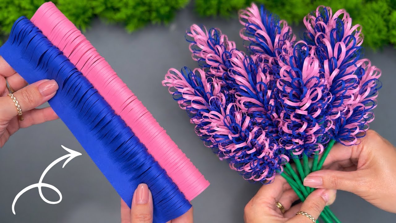 WOW! Beautiful Paper Flowers – So Easy to Make!