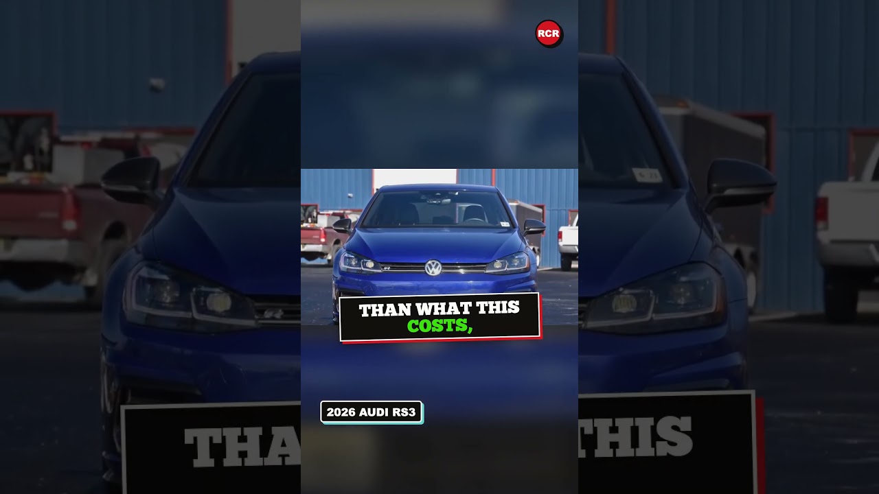You can get options like a Golf R for a lot less money than what this costs.  2026 Audi RS3 is live!