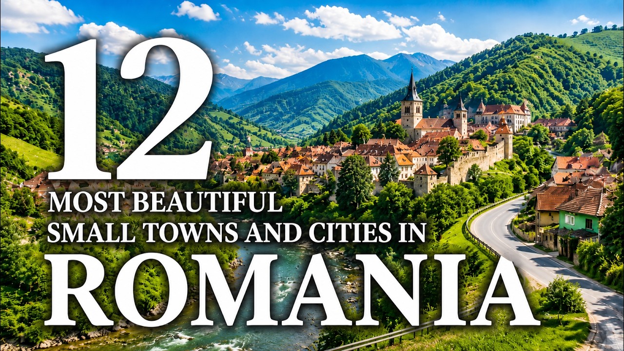 12 Most Beautiful Small Towns & Cities in Romania 2026 | Travel Video