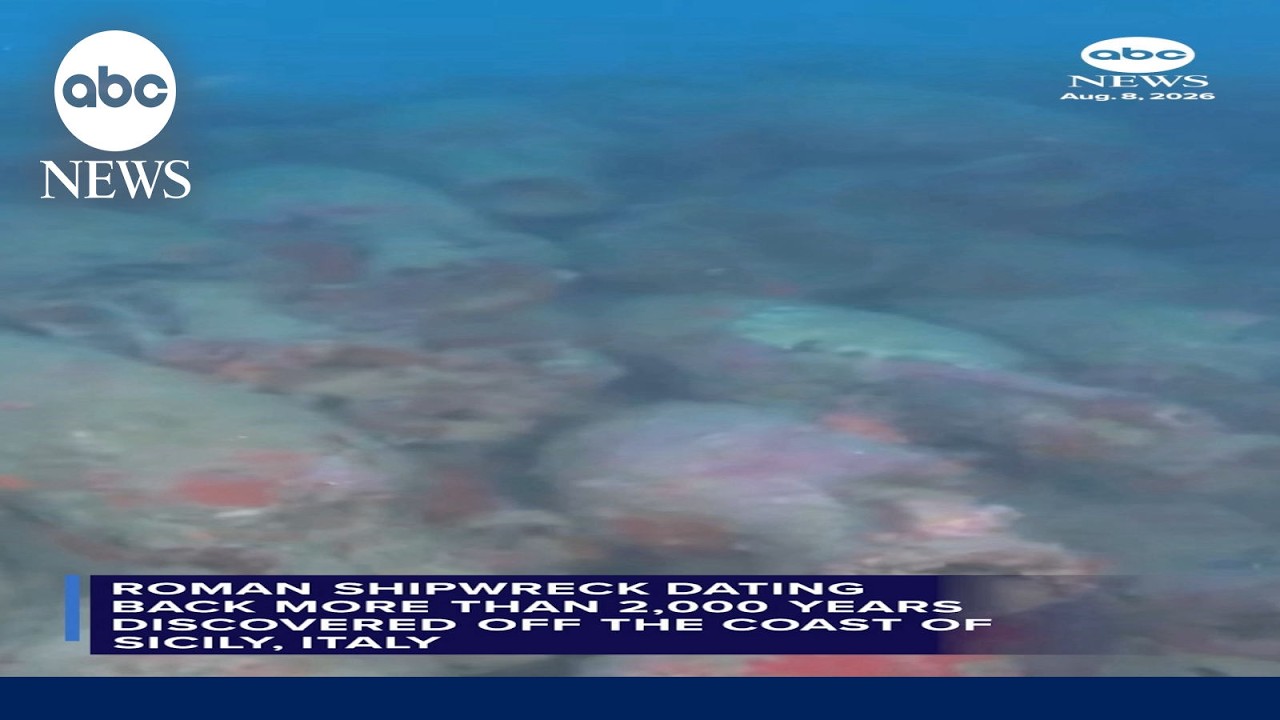 200-year-old shipwreck discovered off coast of Sicily