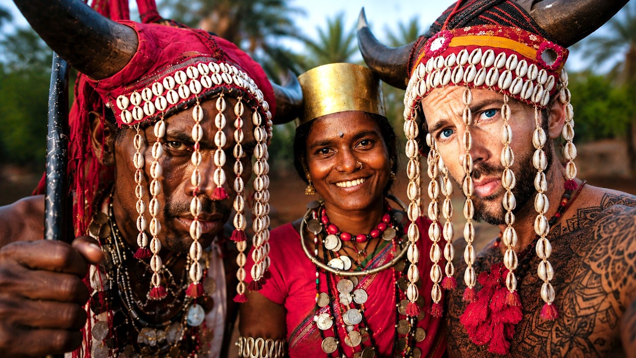 24h with the BISON HORN Tribe of India (Rare)