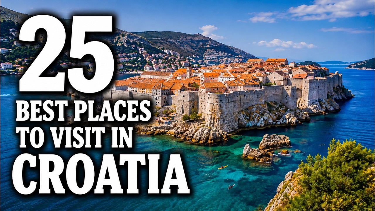 25 Best Places To Visit in Croatia 2026 | Croatia Travel Guide 2026