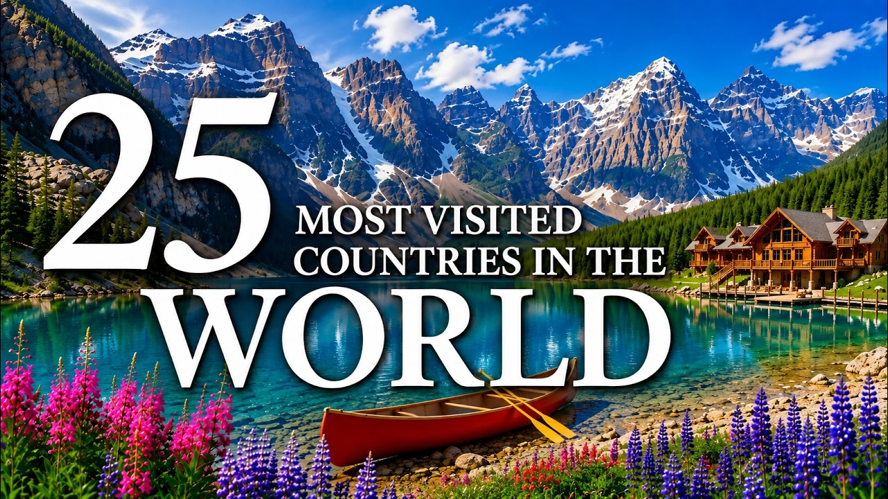 25 Most Visited Countries In The World | Travel Video 2026