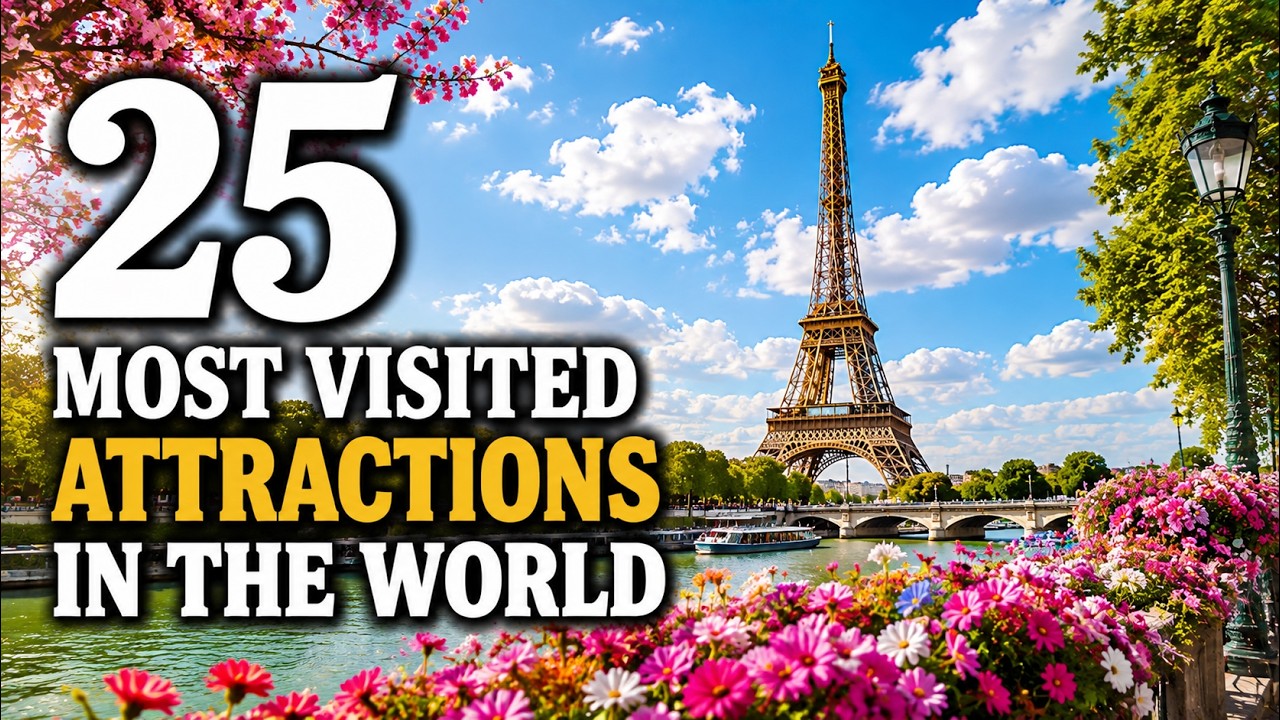 25 Most Visited Tourist Attractions In the World 2026 | Travel Video