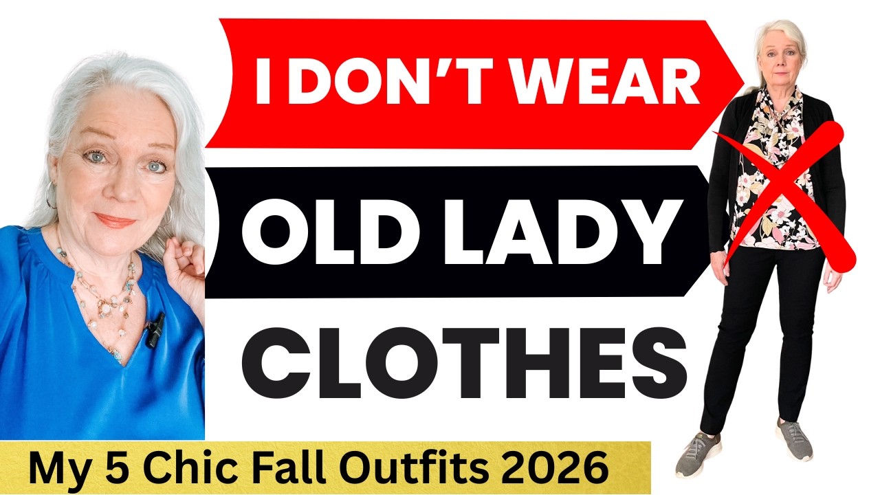 5 Fall Outfits That Don’t Scream Old Lady Fashion 2026 Women Over 50 & 60