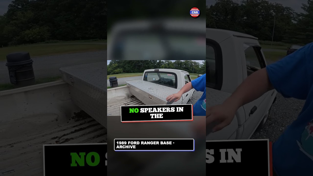 A small truck for doing small-truck stuff. Hey Ford, make the 1989 Ford Ranger again.