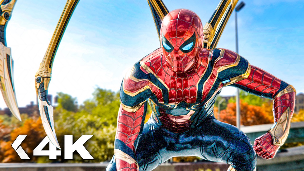 All EPIC Action Scenes of Tom Holland’s SPIDER-MAN 🔥 4K