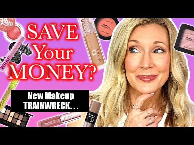 ALL NEW Drugstore Makeup | Tested on MATURE Skin!