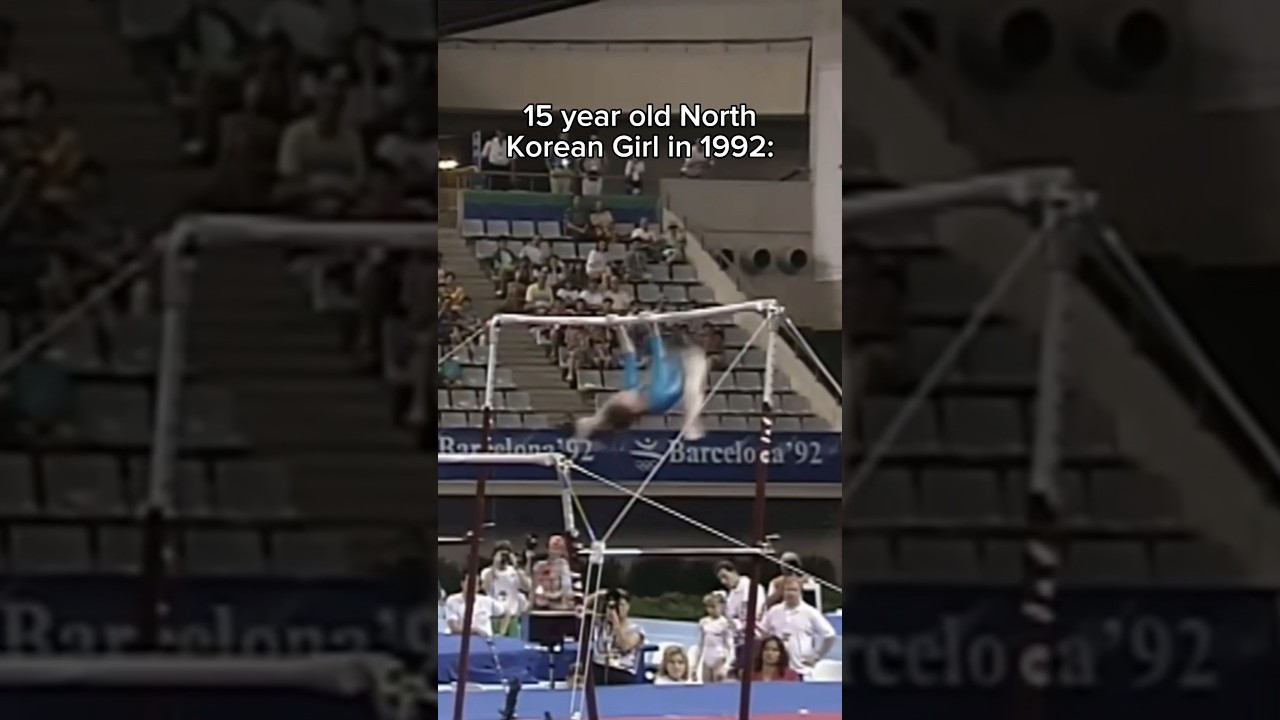 Allegedly 15* 😅🇰🇵#gymnastics #olympics #sports #gymnast #northkorea