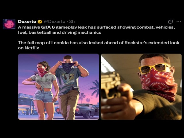 Another Wild GTA 6 Leak Just Happened