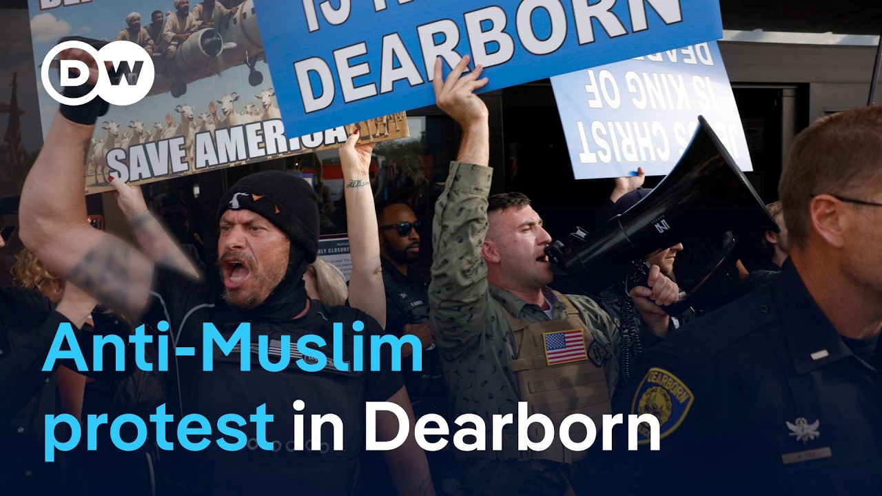 Anti-Muslim protest in Dearborn reignites debate over Islam and politics in America | DW News