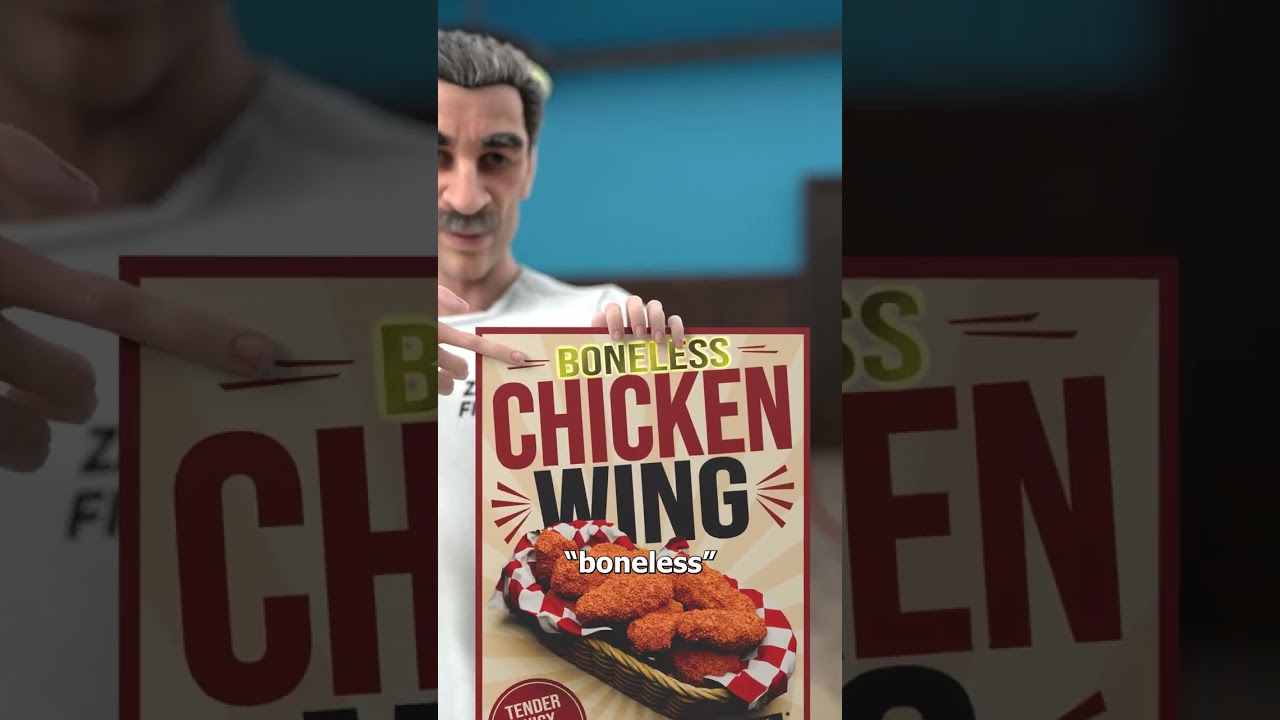 Are Boneless Wings Actually Boneless? 🤔