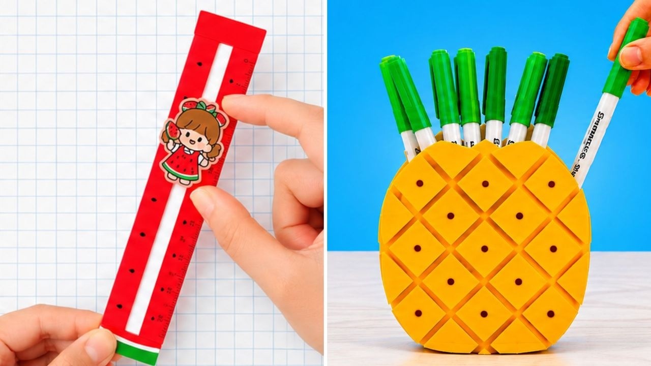 🎒 BACK TO SCHOOL DIY HACKS & CRAFTS! 💡✨