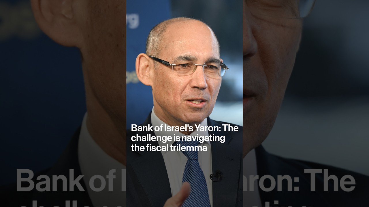 Bank of Israel’s Yaron: The challenge is navigating the fiscal trilemma