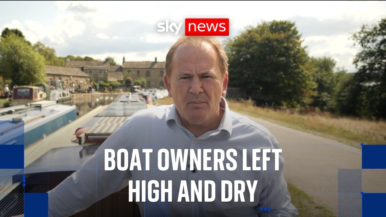 Boat owners ‘trapped’ due to low water levels
