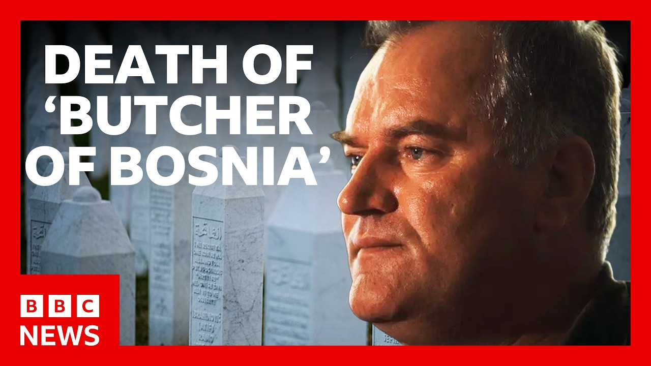 Bosnian Serb war criminal Ratko Mladić dies aged 84 | BBC News